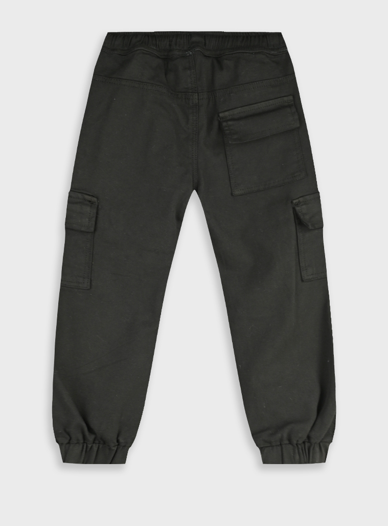 ENERGIERS Παιδικό Παντελόνι Cargo Jogger για Αγόρι – Μαύρο - Image 2